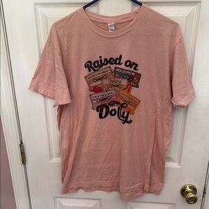 Dolly Parton Song Cassette Tapes T-Shirt